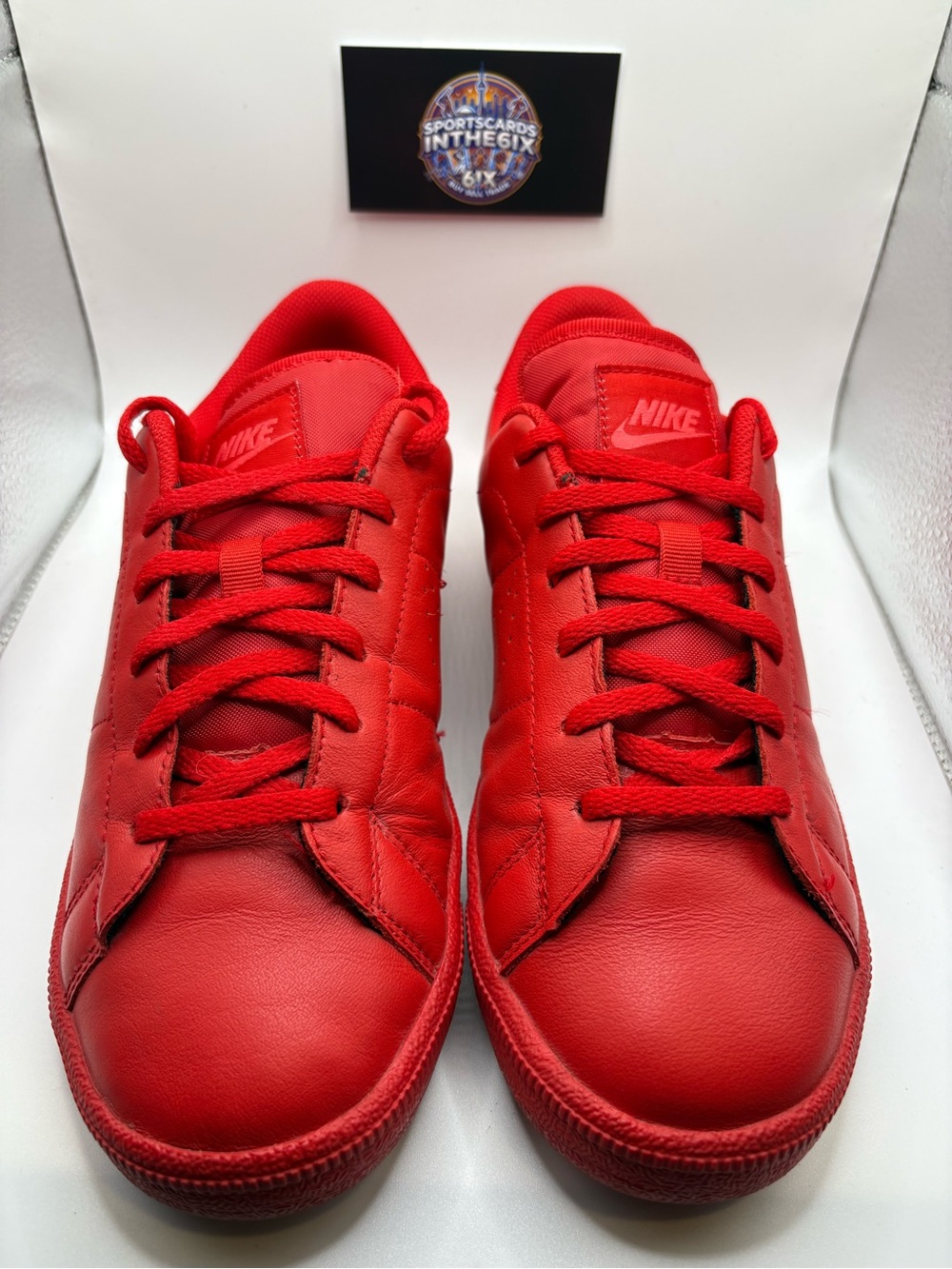 Nike Men’s All-Red Low-Top Sneakers